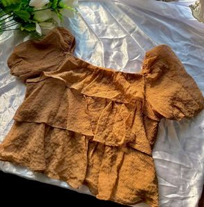 Tiered Ruffle Camisole Top