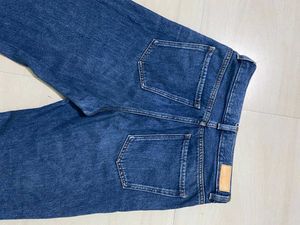 MANGO Pure Cotton Wide Leg High-Raise