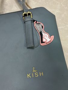 Stylish Grey KISH Handbag