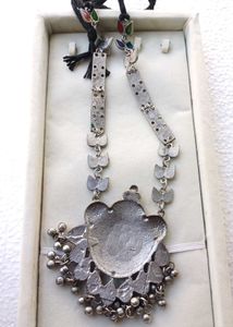 💥Navratri Special💥 Meenakari Oxidised Necklace