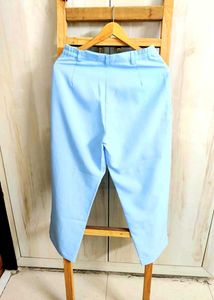 Light Blue Trousers waist Size-28-30