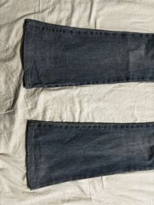 Women's Blue Flared Jeans