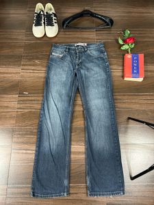 Diesel Distressed Blue Denim Jeans