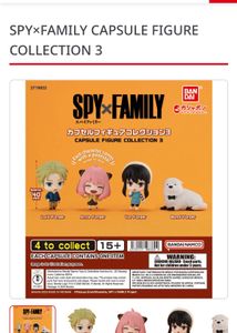 2 Japanese gachapon Loid&yor Forger spy family