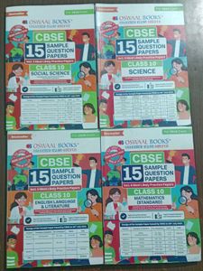Oswaal Books CBSE Class 10 Sample Papers