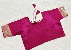 kathan banarasi Silk Saree with stiched blouse
