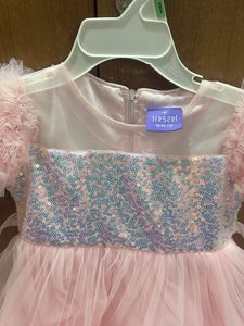 Sparkly Pink Tulle Party Dress