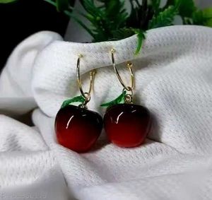 Cherry Drop Earrings