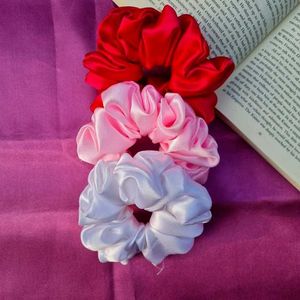 Colorful Scrunchie Set (3 Pcs)
