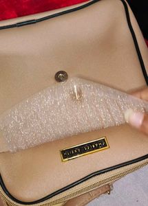 Charles &amp; Keith Gold Glitter Shoulder Bag