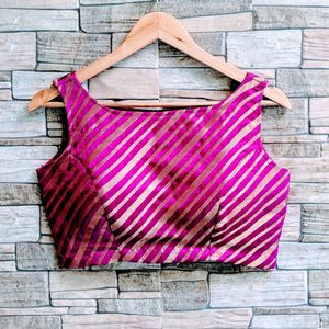 Stunning Pink Striped Blouse