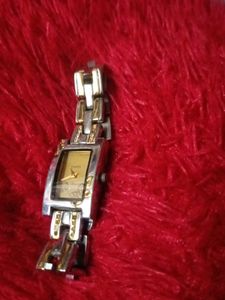 Elegant Women's Two-Tone Watch