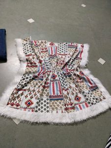 kaftan &amp; jeans free shrug