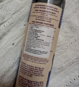 Bath &amp; Body Works Blueberry Bundt Cake Mist