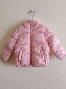 Cute Pink Puffer Jacket