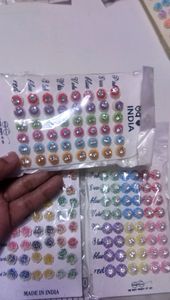 ( New ) 72 pair Earring small size for girl Multicolour