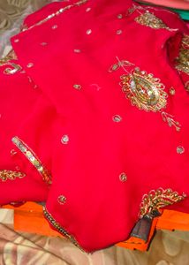 Embroidered 8 different saree Set