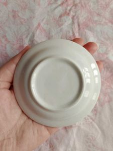 Rose Saucer, Small Plate