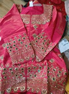 Exquisite Embroidered Lehenga Choli Set