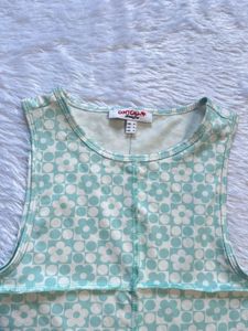 Cute Floral Cold Shoulder Top