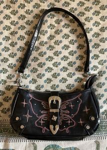 Cute Black Butterfly Shoulder Bag