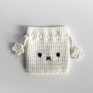 Crochet Bunny Pouch(1 piece)