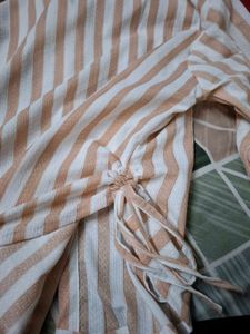 Striped Button-Up Shirt