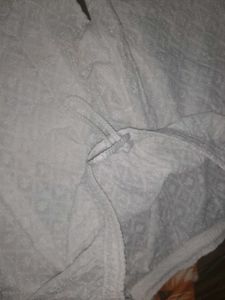 WHITE CHIKANKARI PLAZO(NEW)