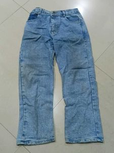Classic Light Wash Denim Jeans