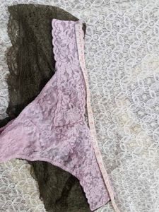 Lace Thong Panties (Set of 2)