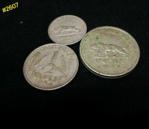1940-50s Indian coins