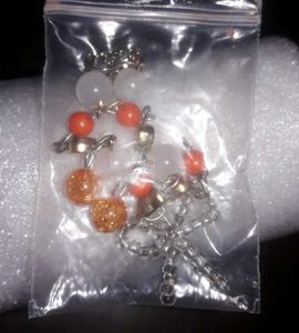 Boho Beaded Charm Bracelet 4 color available ♡
