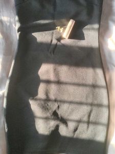 Black Bodycon Mini Dress