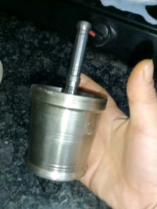 Vintage Metal Mortar and Pestle