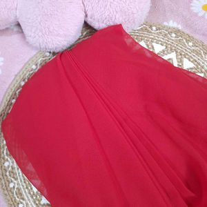 Poly Georgette Ready To Wear Saree