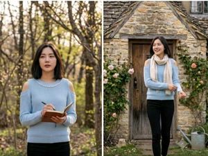 Cute Light Blue Cold Shoulder Sweater