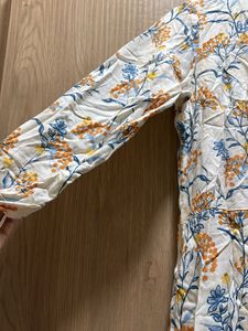 AND brand Floral Print Midi Dress