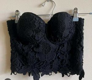 Black Lace Blouse