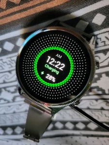Noise fit halo plus metallic build smartwatch