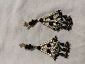 Black diamond Earring