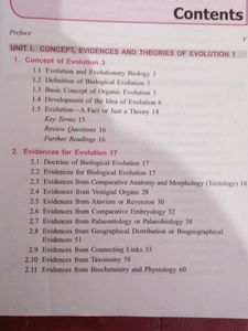 Organic Evolution (Evolutionary Biology)
