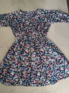 Floral Print Midi Dress