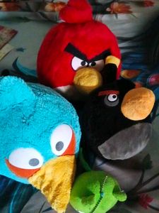 Angry Birds Plush Toys Set