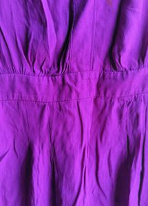 Purple Sleeveless Romper