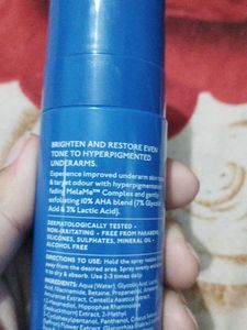 Asaya Even-Tone Underarm Mist