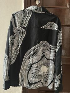 Abstract Wave Pattern Shirt