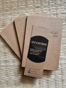 Dotted Notebooks A6 Size (Set of 3)