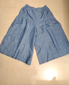 Stylish Blue Culottes