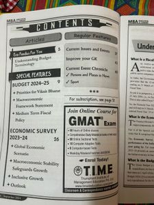 MBA &amp; Careers Magazine - Budget 2024-25