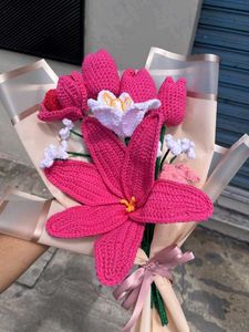 Crocheted Flower Bouquet